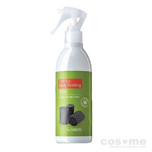 Спрей для тела отшелушивающий The Saem Care Plus Body Peeling Spray Отшелушивающий спрей для тела.