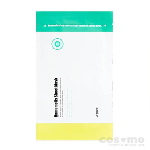Маска для лица тканевая A&#039;PIEU Hamamelis Sheet Mask Тканевая маска для лица с гамамелисом.