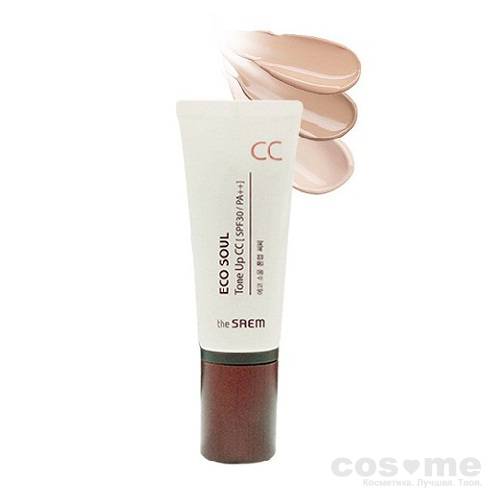 Крем The Saem Eco Soul СС Eco Soul Make Up CC — COS ❤️ ME.RU