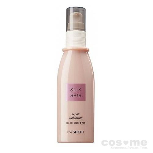 Сыворотка восстанавливающая для вьющихся волос The Saem Silk Hair Repair Curl Serum — COS ❤️ ME.RU