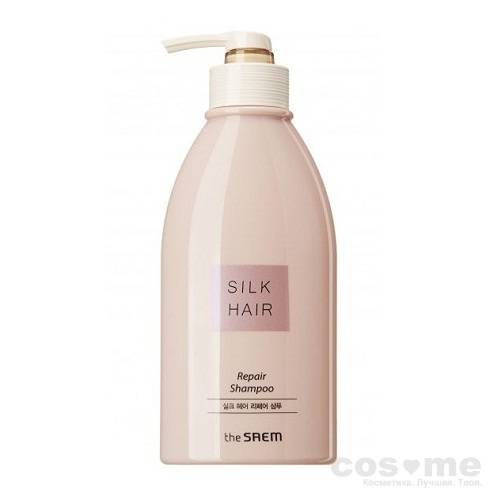 Шампунь для волос The Saem Silk Hair Repair Shampoo Восстанавливающий шампунь для волос.
