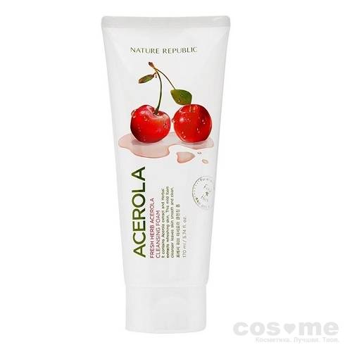 Пенка для умывания Nature Republic Fresh Herb Cleansing Foam фото 1 — COS ❤️ ME.RU