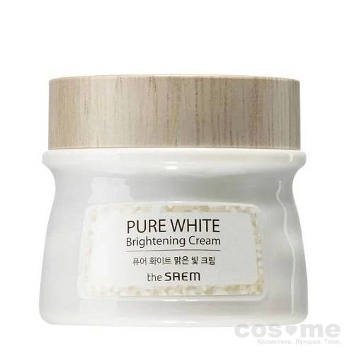 Крем осветляющий с эффектом сияния The Saem Pure White Brightening Cream — COS ❤️ ME.RU