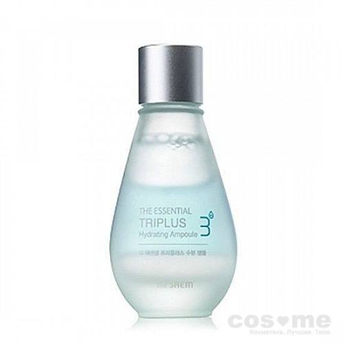 Трехфазное средство для увлажнения The Saem The Essential Triplus Hydrating Ampoule Трехфазное средство для глубоко увлажнения.