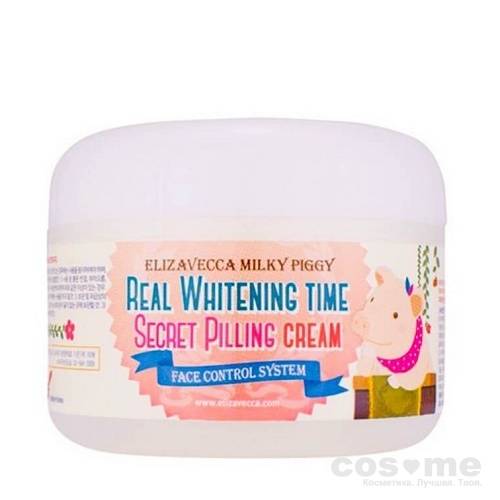 Крем для лица осветляющий Elizavecca Real Whitening Time Secret Pilling Cream — COS ❤️ ME.RU