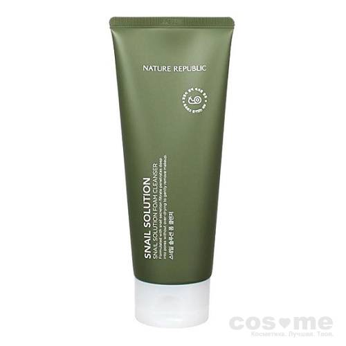 Пенка для умывания улиточная Nature Republic Snail Solution Foam Cleanser  фото 1 — COS ❤️ ME.RU