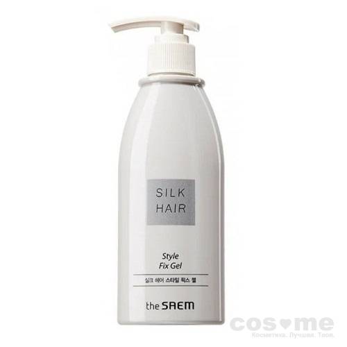 Гель-воск для волос The Saem Silk Hair Style Fix Gel Увлажняющий гель для укладки волос