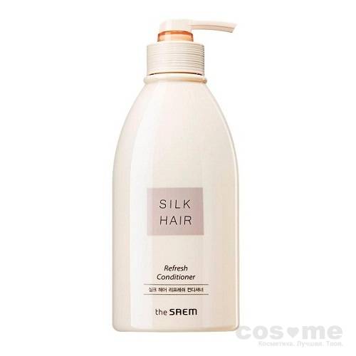 Кондиционер для волос освежающий The Saem Silk Hair Refresh Conditioner Освежающий кондиционер для для жирных волос.
