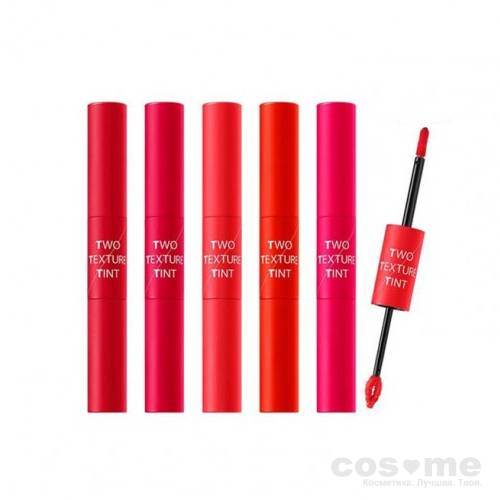 Тинт для губ двойной THE SAEM Two Texture Tint Split — COS ❤️ ME.RU