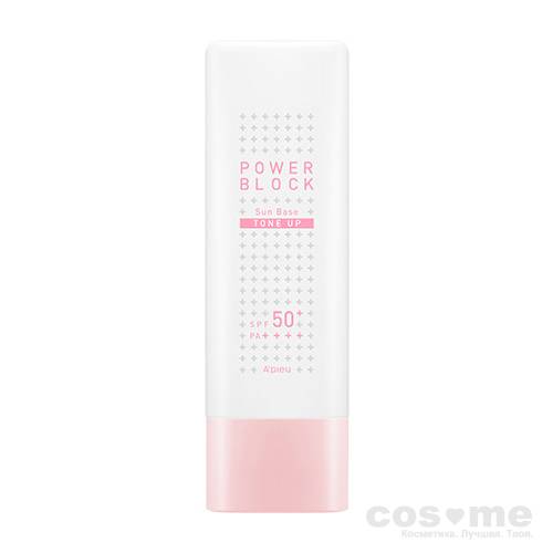 База под макияж A&#039;PIEU Power Block Tone Up Sun Base SPF50+/PA++++  Осветляющая база под макияж. 
