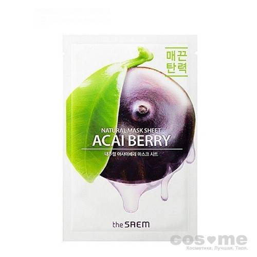 Маски тканевые с экстрактами ягод и фруктов The Saem Natural Mask Sheet — COS ❤️ ME.RU
