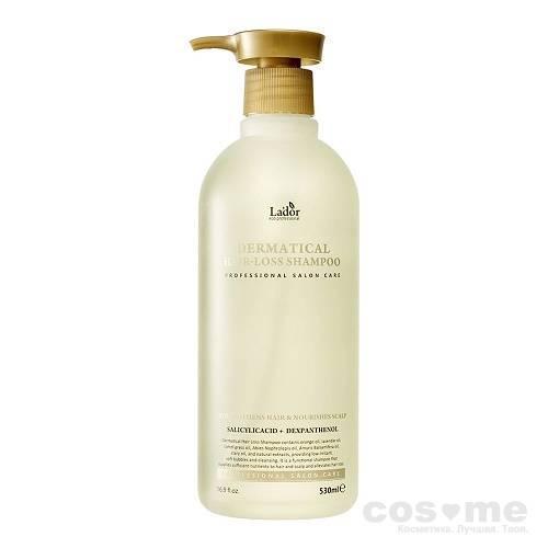 Шампунь против выпадения волос La’dor Dermatical Hair Loss Shampoo Профессиональный шампунь против выпадения волос