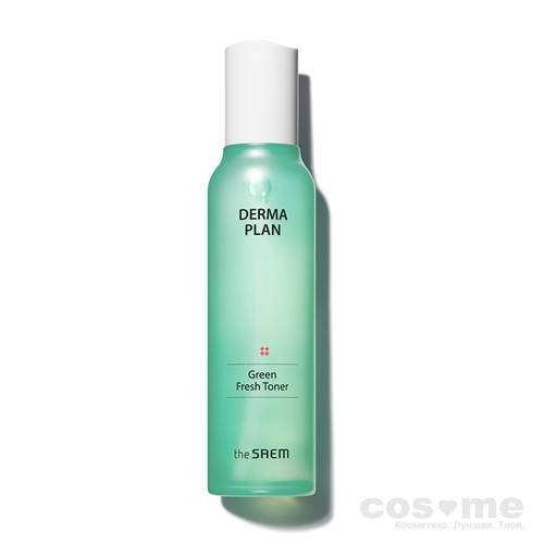 Тонер для лица The Saem Derma Plan Green Fresh Toner — COS ❤️ ME.RU