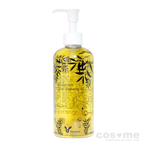 Гидрофильное масло Elizavecca Natural 90% Olive Cleansing Oil Гидрофильное масло с 90% содержанием натурального масла оливы.