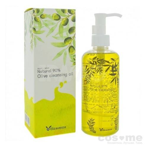 Гидрофильное масло Elizavecca Natural 90% Olive Cleansing Oil — COS ❤️ ME.RU