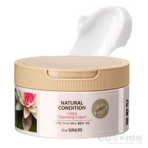 Крем очищающий лотос The Saem Natural Condition Lotus Cleansing Cream фото 1 — COS ❤️ ME.RU