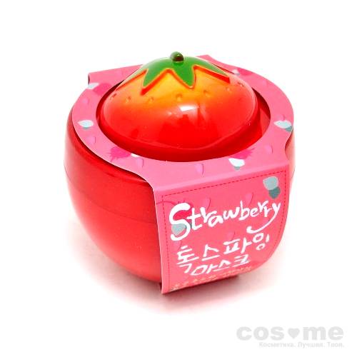 Маска клубничная очищающая BAVIPHAT Urban Dollkiss Strawberry Detoxifying Mask — COS ❤️ ME.RU