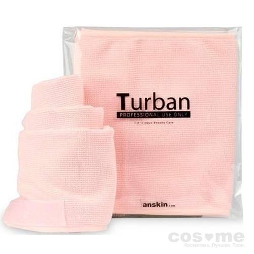 Повязка для волос Anskin Tools Turban Махровая повязка на голову для фиксации волос.