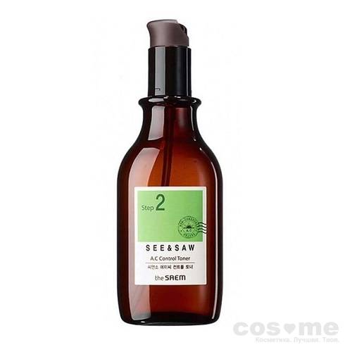 Тонер для жирной кожи The Saem See &amp; Saw Ac Control Toner N2 Тоник для проблемной кожи. 