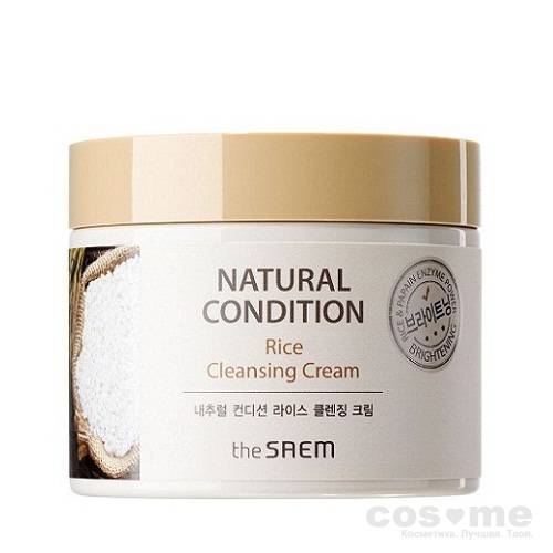 Крем очищающий рисовый The Saem Natural Condition Rice Cleansing Cream — COS ❤️ ME.RU