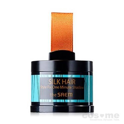 Фиксирующее оттеночное средство для  волос The Saem Silk Hair Style Fix One Minute Shadow 02 Natural Brown — COS ❤️ ME.RU