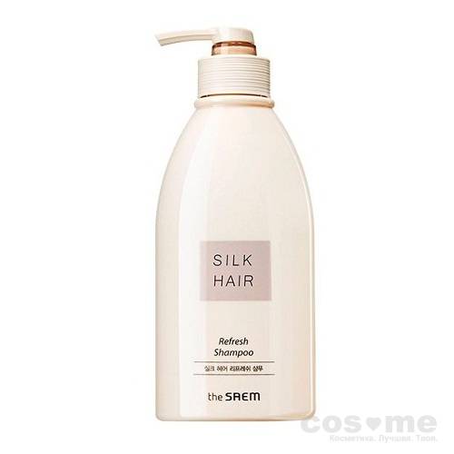 Шампунь для волос освежающий The Saem Silk Hair Refresh Shampoo Освежающий шампунь для волос.