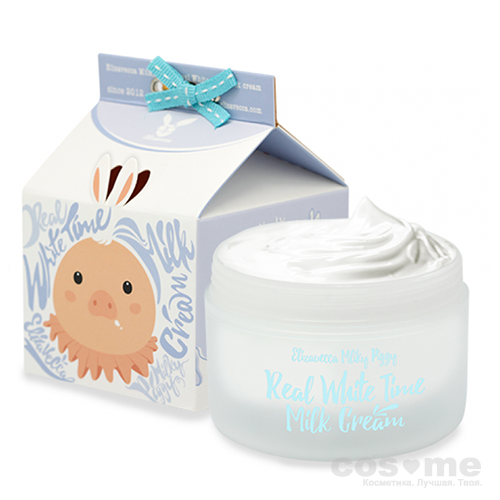 Крем для лица и тела Elizavecca Real White Time Milk Cream — COS ❤️ ME.RU