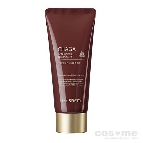 Крем для шеи антивозрастной The Saem Chaga Anti-wrinkle Neck Cream — COS ❤️ ME.RU