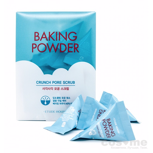 Скраб для лица Etude House Baking Powder Crunch Pore Scrub 24 шт — COS ❤️ ME.RU