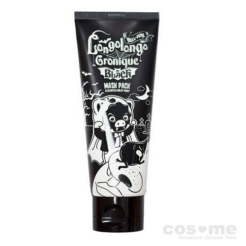 Маска-плёнка Elizavecca Hell-Pore Longolongo Gronique Black Mask Pack — COS ❤️ ME.RU