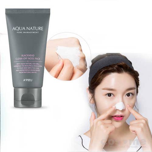 Гель для лица очищающий A'PIEU Aqua Nature Blackhead Melting Gel — COS ❤️ ME.RU