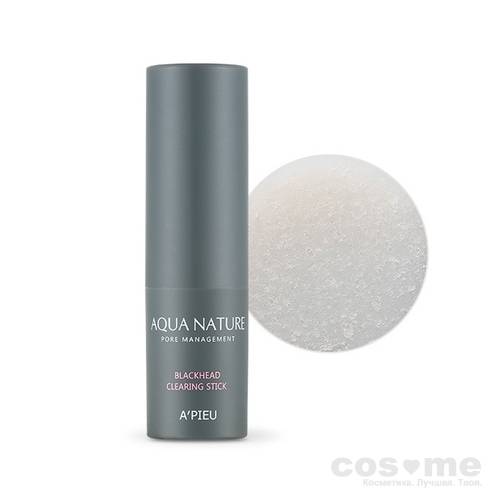 Стик очищающий для проблемной кожи A'PIEU Aqua Nature Blackhead Clearing Stick — COS ❤️ ME.RU