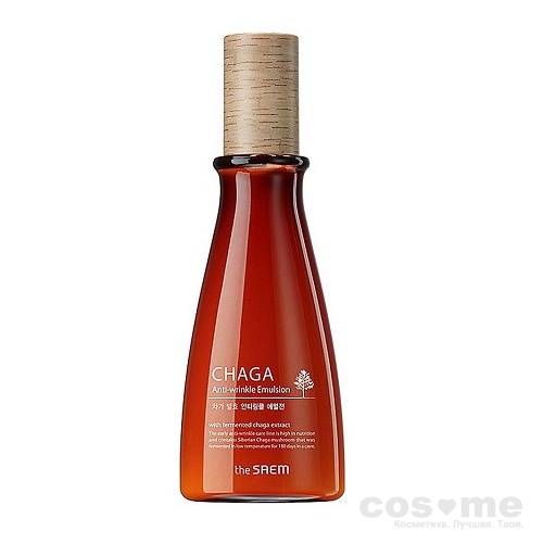 Эмульсия антивозрастная обогащенная с экстрактом чаги The Saem Chaga Anti-wrinkle Emulsion — COS ❤️ ME.RU