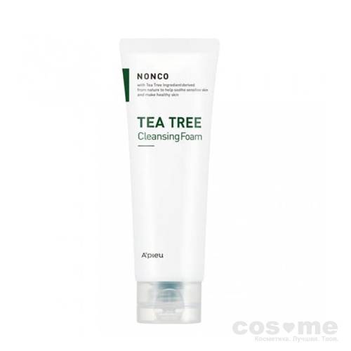 Пенка для умывания для чувствительной кожи A&#039;PIEU NONCO TEA TREE CLEANSING FOAM Пенка для умывания с маслом чайного дерева.